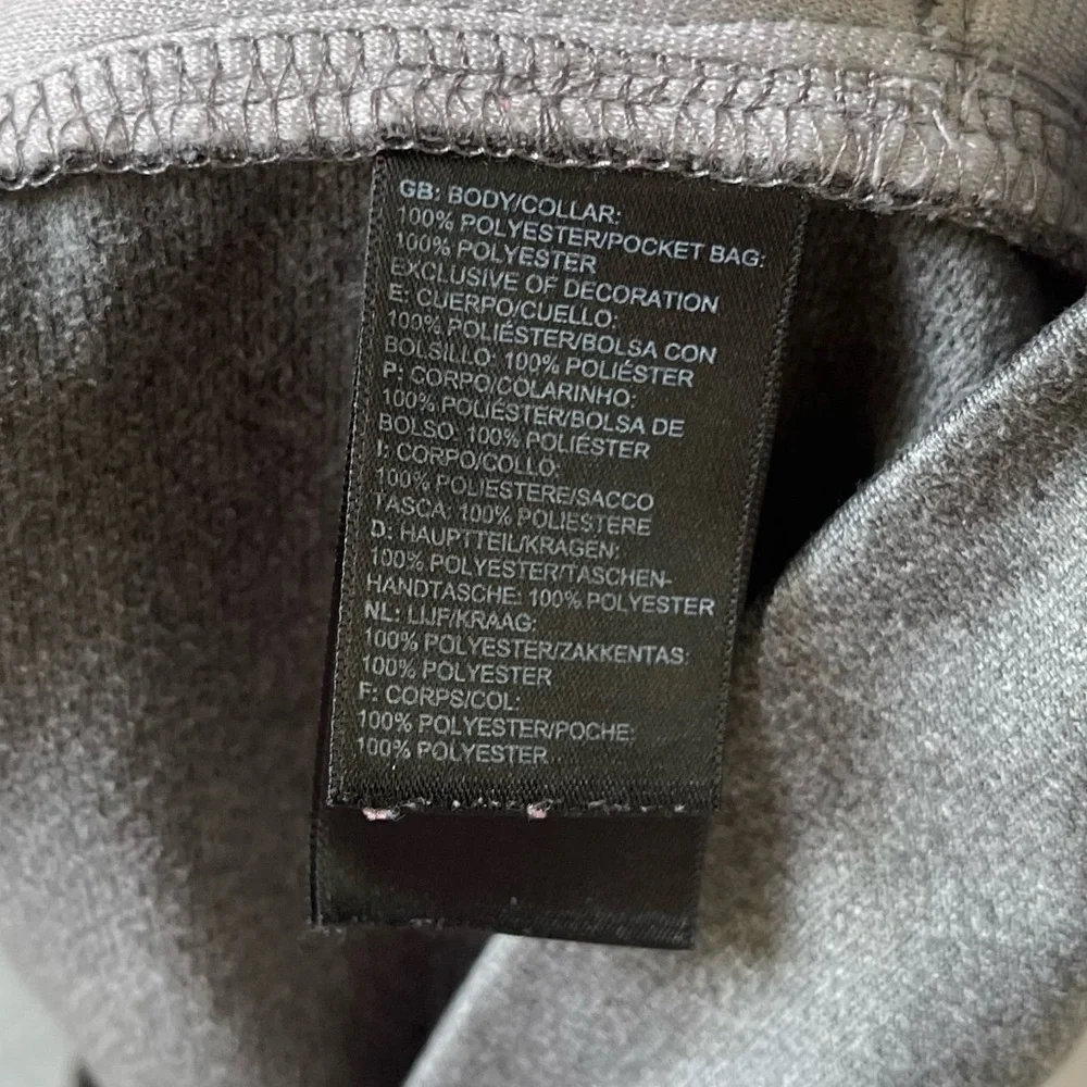 The North Face Men’s Grey Full Zip Jacket size XL